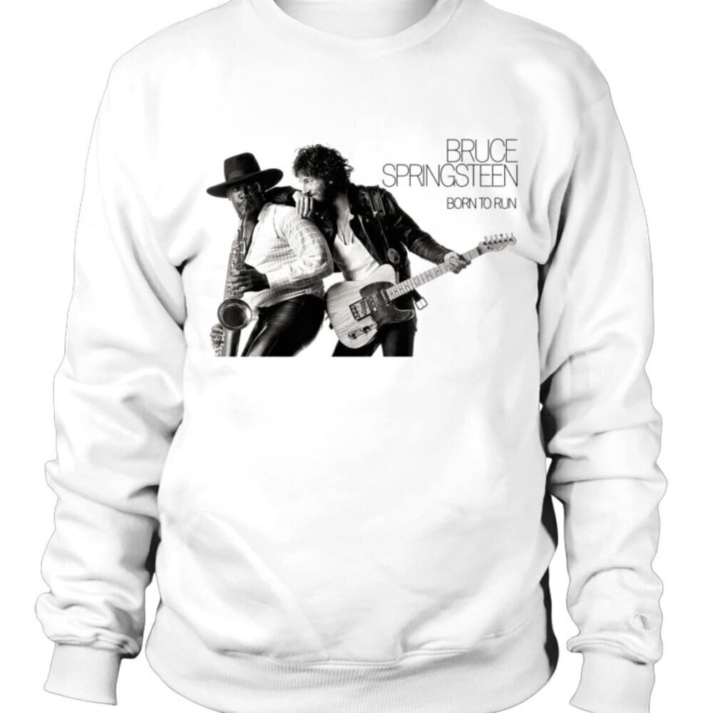Bruce Springsteen Born To Run 197 Music Rock Band Sweatshirt
